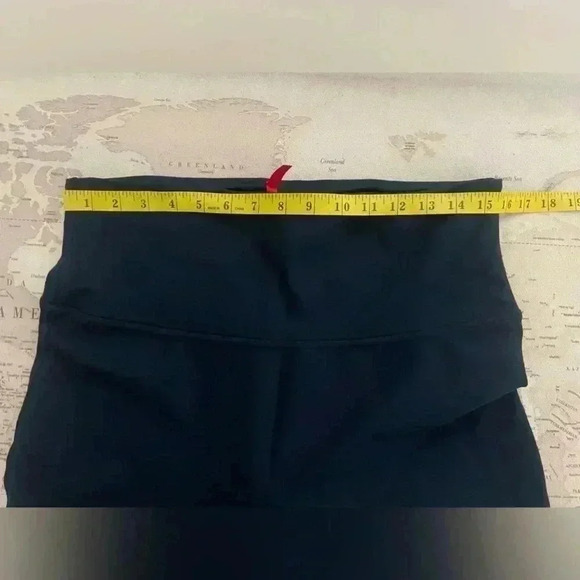 SPANX Navy Pointe Slim Pants Hidden Tummy Panel Size XL - Picture 7 of 10